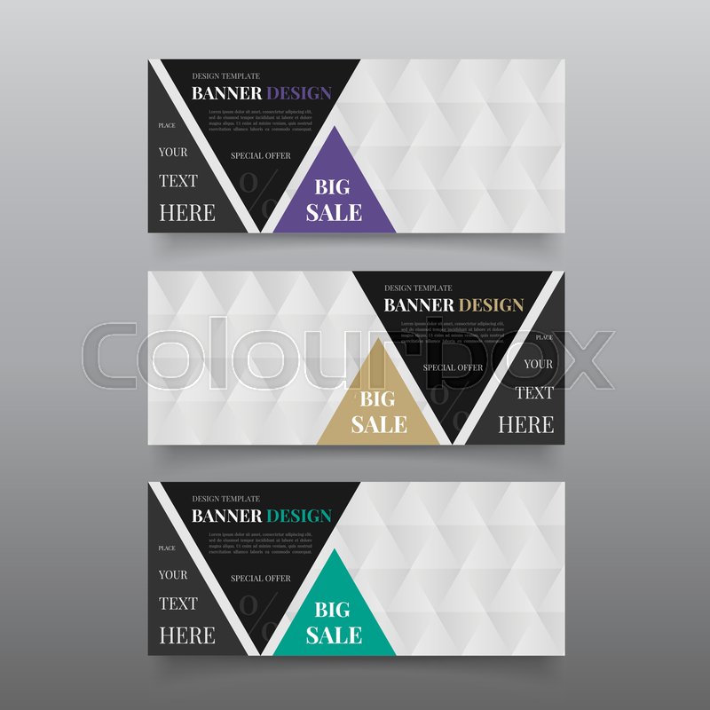 Triangle Banner Design Templates Web Stock Vector Colourbox 800x800 Triangle Banner Design Templates Web Stock Vector Colourbox