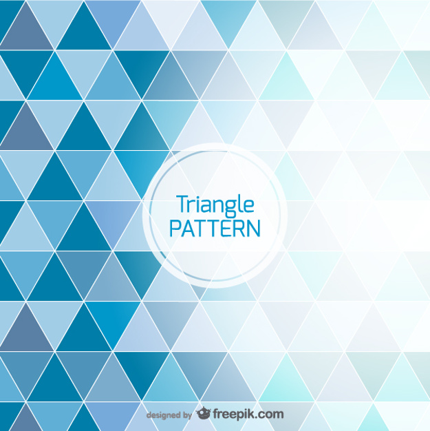 625x626 Blue Background Triangle Design Vector Free Download