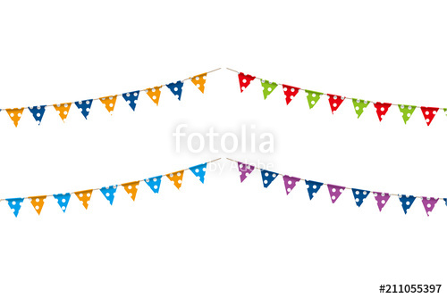 Illustration Material Colorful Triangle Flag Party Flag Dot 500x334 Illustration Material Colorful Triangle Flag Party Flag Dot