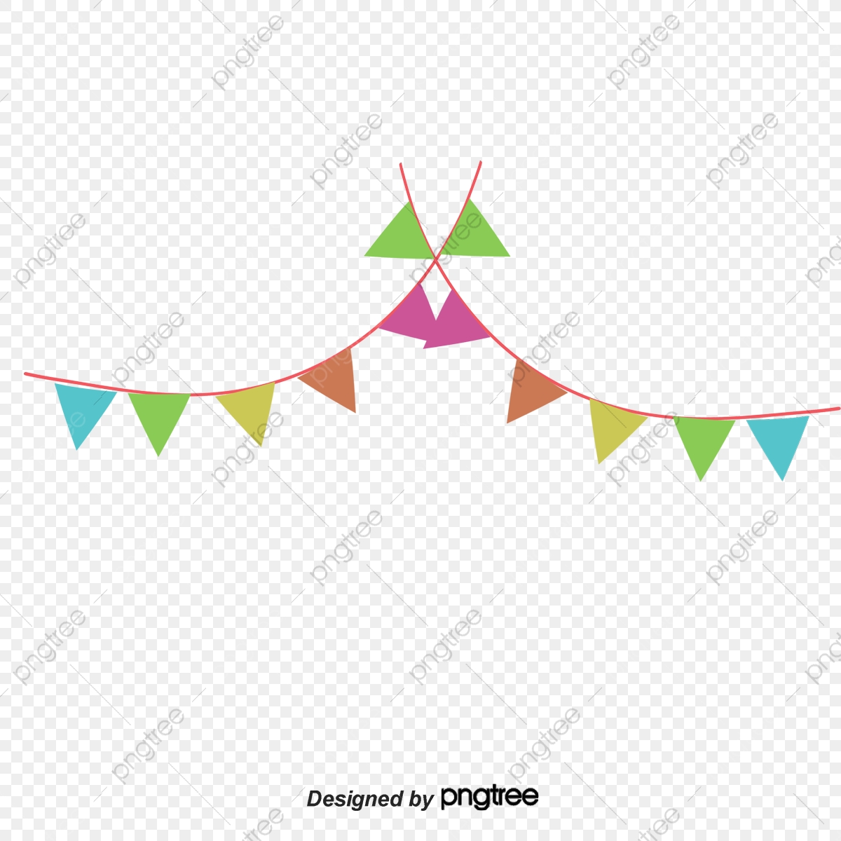 Vector Color Festivals Triangle Flag Hanging Flag Decoration 1200x1200 Vector Color Festivals Triangle Flag Hanging Flag Decoration