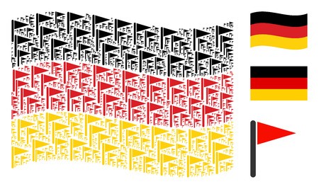 Waving German Official Flag Vector Triangle Flag Elements Are 450x267 Waving German Official Flag Vector Triangle Flag Elements Are