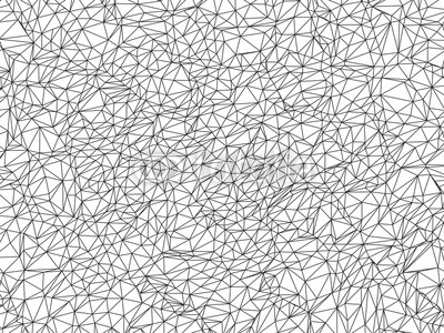 400x300 Triangle Grid Background Abstract Vector Illustration Line Wall