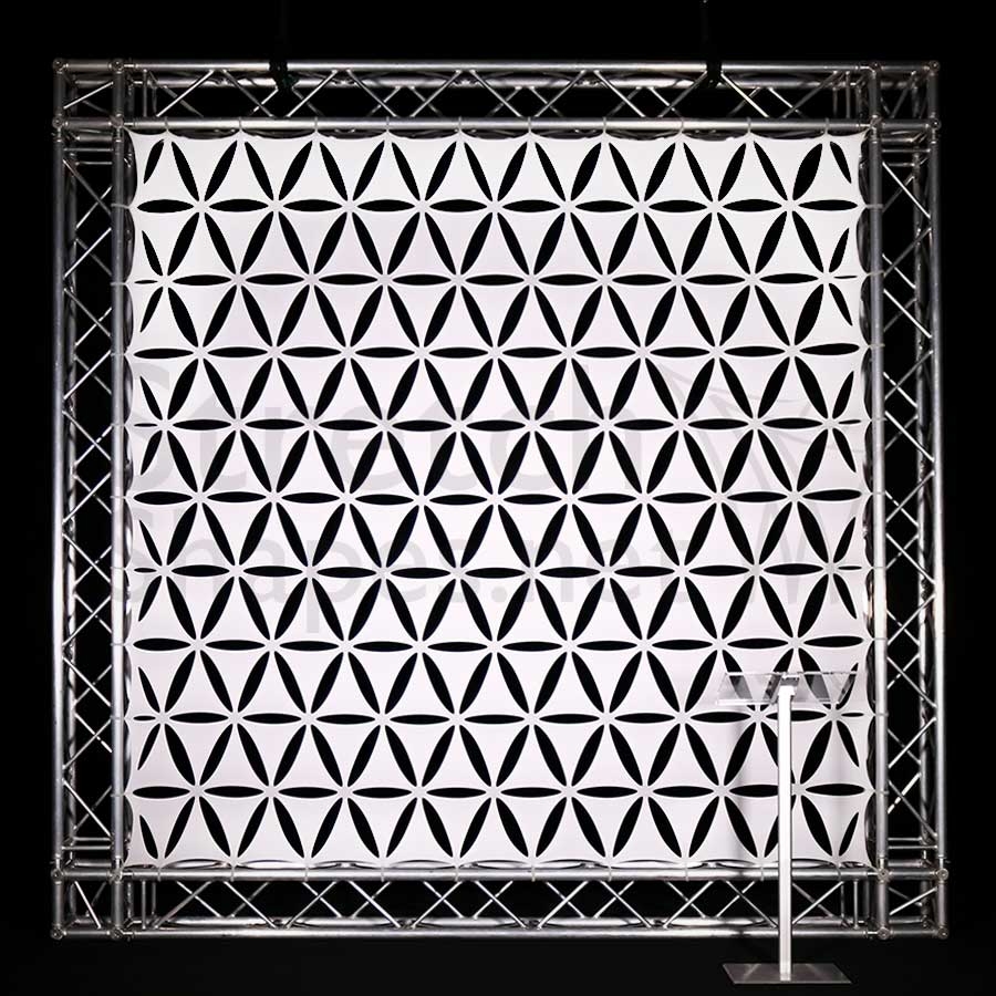 900x900 Triangle Truss Mount Vector Grid