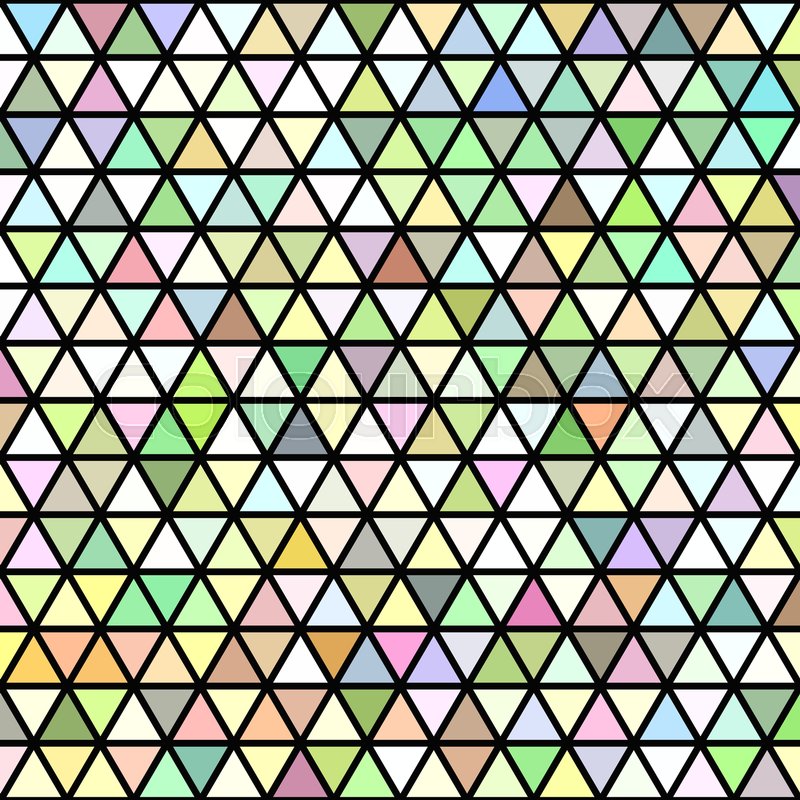 800x800 Abstract Retro Triangle Grid Stock Vector Colourbox