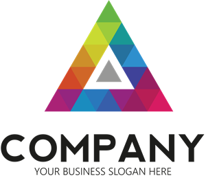 300x259 Colored Triangle Logo Vector
