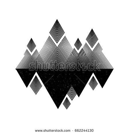 450x470 Geomerty Design Composition Vector Geometric Triangle Background