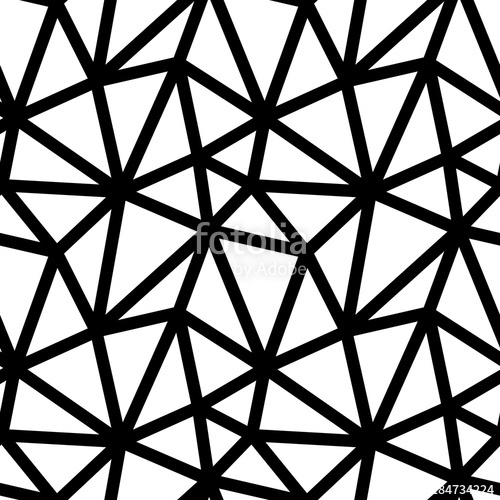 500x500 Modern Outline Triangle Seamless Vector Pattern Web Goemetric