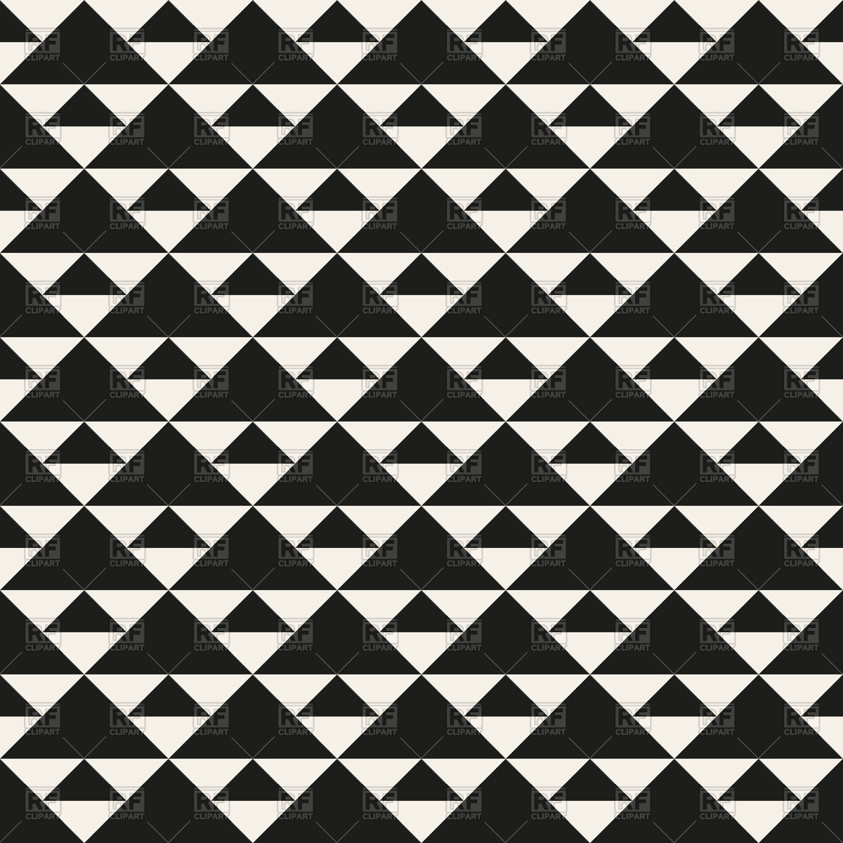 Seamless Black And White Geometric Pattern With Triangles Vector 1200x1200 Seamless Black And White Geometric Pattern With Triangles Vector