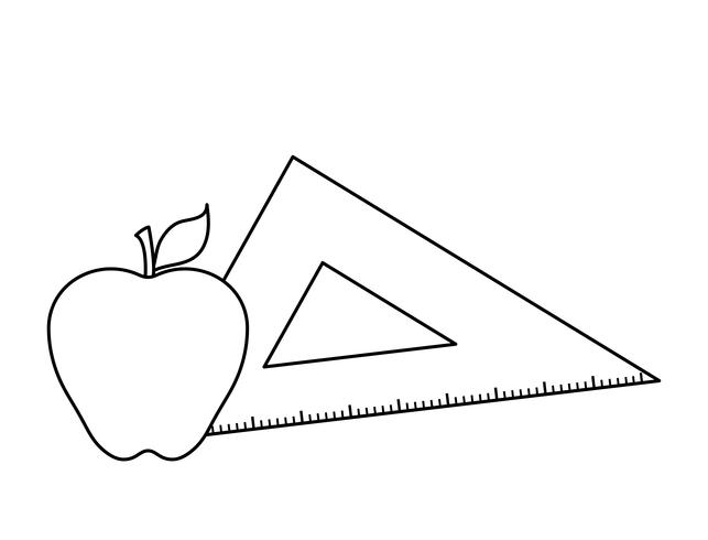 643x490 Triangle Rule With Apple Fruit