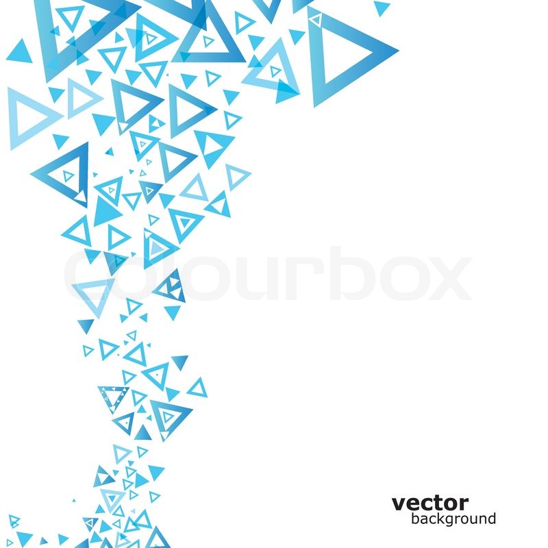 800x800 Blue Abstract Cool Background Modern Stock Vector Colourbox