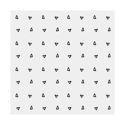 400x400 Pattern Minimalist Background Triangle, Retro Vintage Design