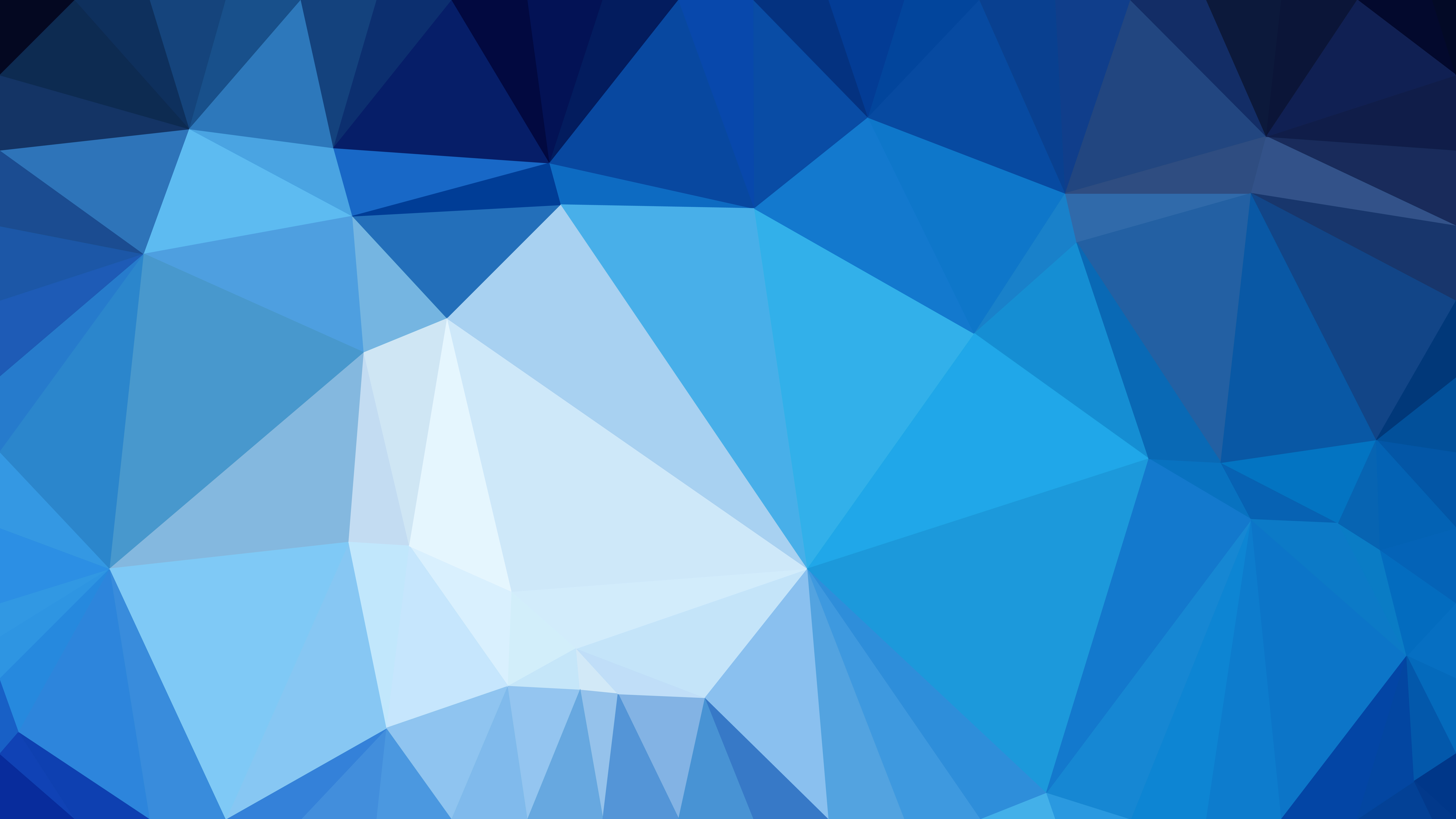 8000x4500 Blue Polygon Pattern Background Vector Art
