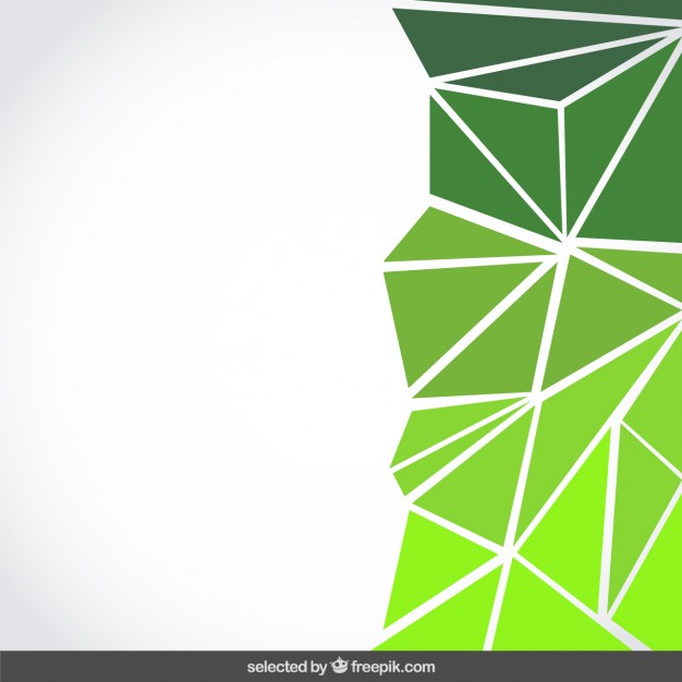Background Made With Green Triangles Vector Free Download 626x626 Background Made With Green Triangles Vector Free Download