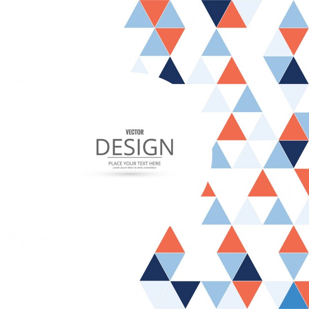 Background With Red And Blue Triangles Free Vector 626x626 Background With Red And Blue Triangles Free Vector
