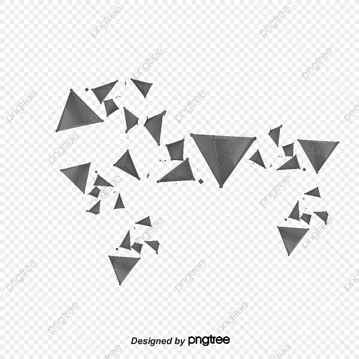 Cool Geometric Black Triangle Pieces, Geometric Vector, Black 1200x1200 Cool Geometric Black Triangle Pieces, Geometric Vector, Black