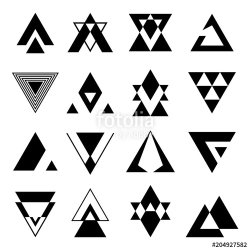 Abstract Geometric Shapes Triangles Stock Image And Royalty Free 500x500 Abstract Geometric Shapes Triangles Stock Image And Royalty Free