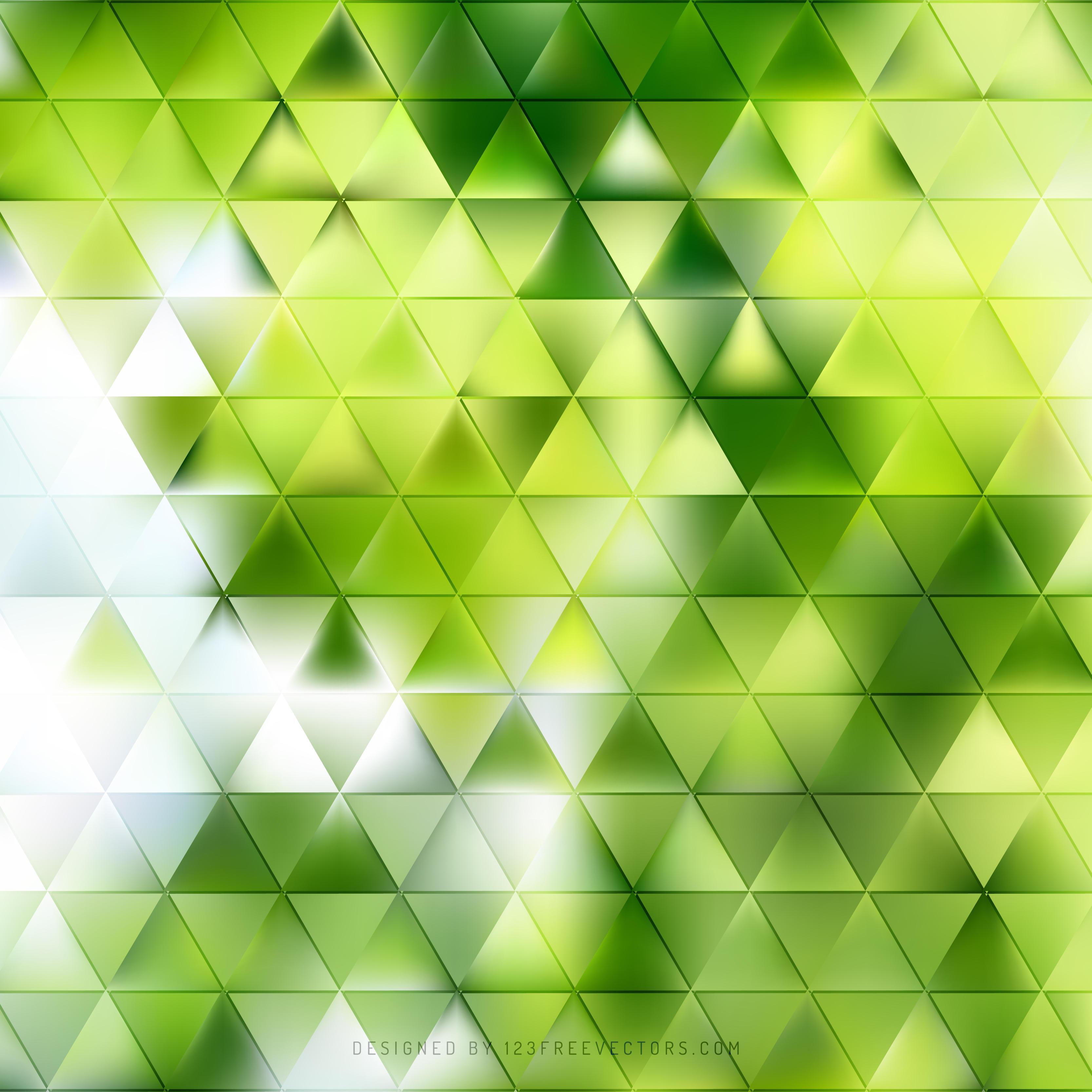 Abstract Yellow Green Triangle Vector Background 3333x3333 Abstract Yellow Green Triangle Vector Background