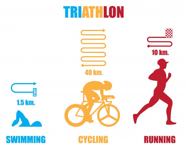 626x505 Triathlon Vectors, Photos And Free Download