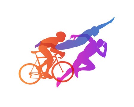 Triathlon Vector at Vectorified.com | Collection of Triathlon Vector ...