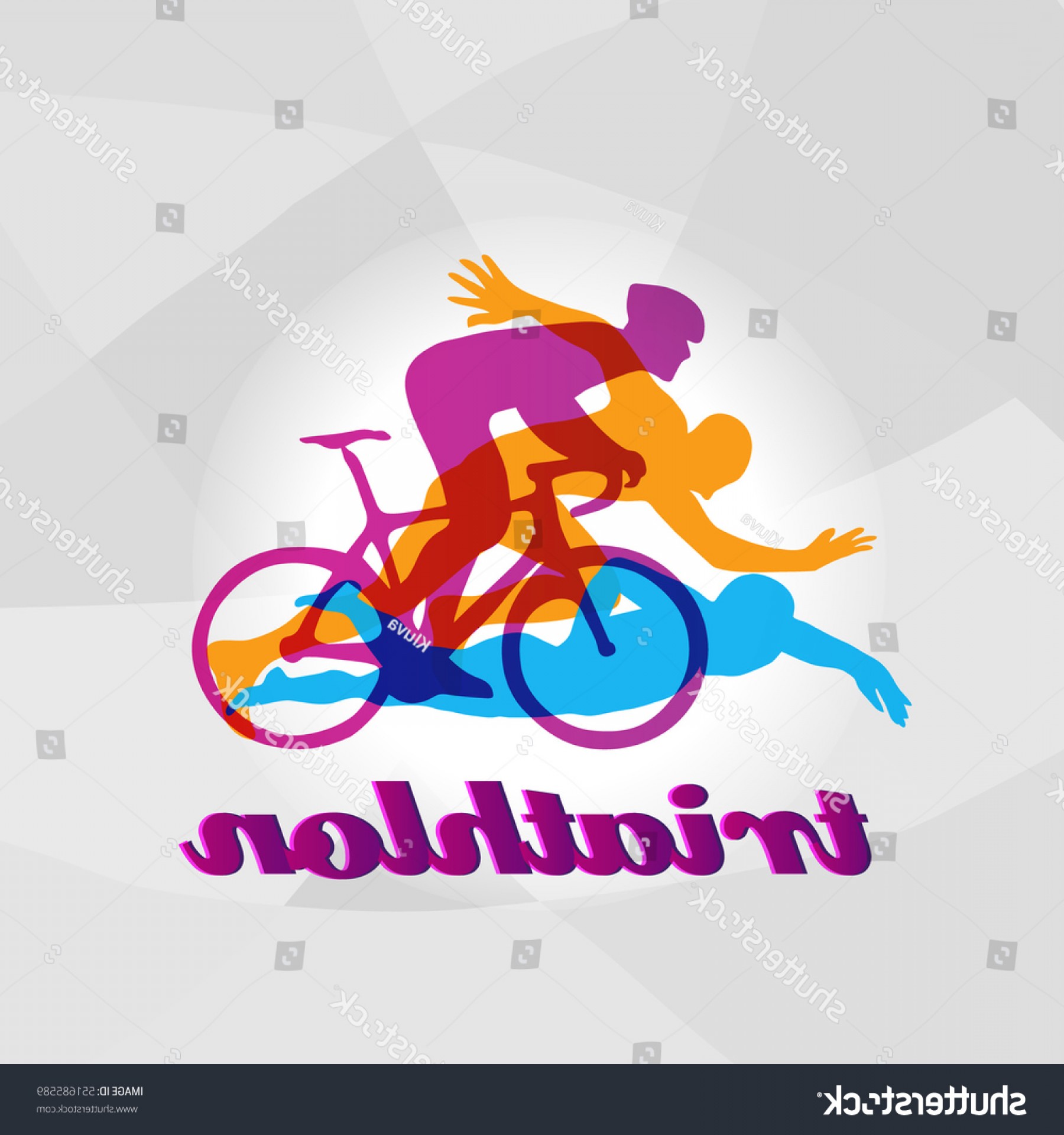 Triathlon Vector at Vectorified.com | Collection of Triathlon Vector ...