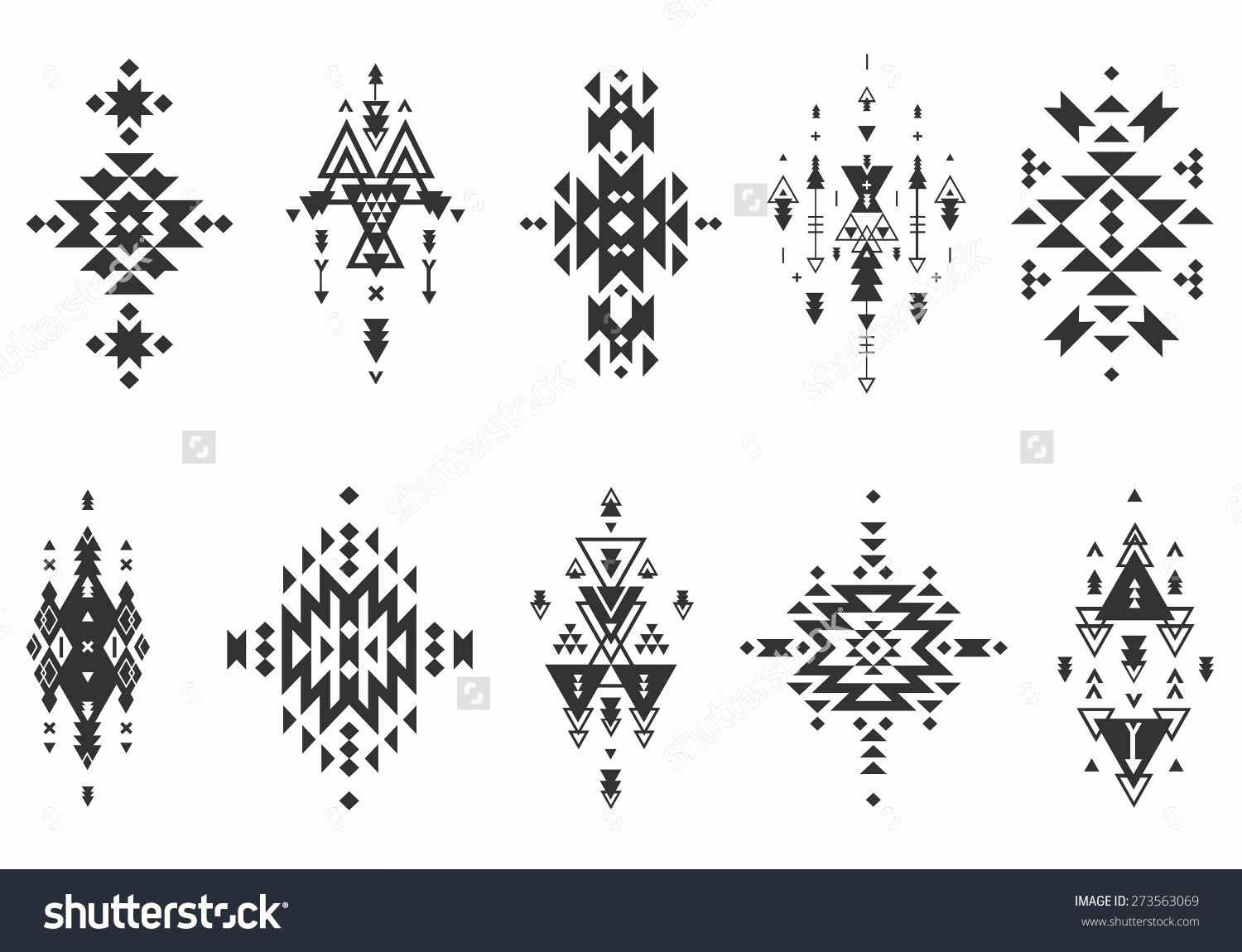 Tribal Arrow Vector