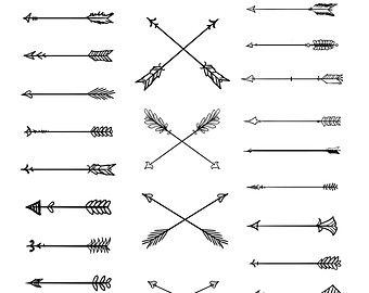Image Black And White Stock Tribal Arrow Png Files, Free Clip Art 340x270 Image Black And White Stock Tribal Arrow Png Files, Free Clip Art