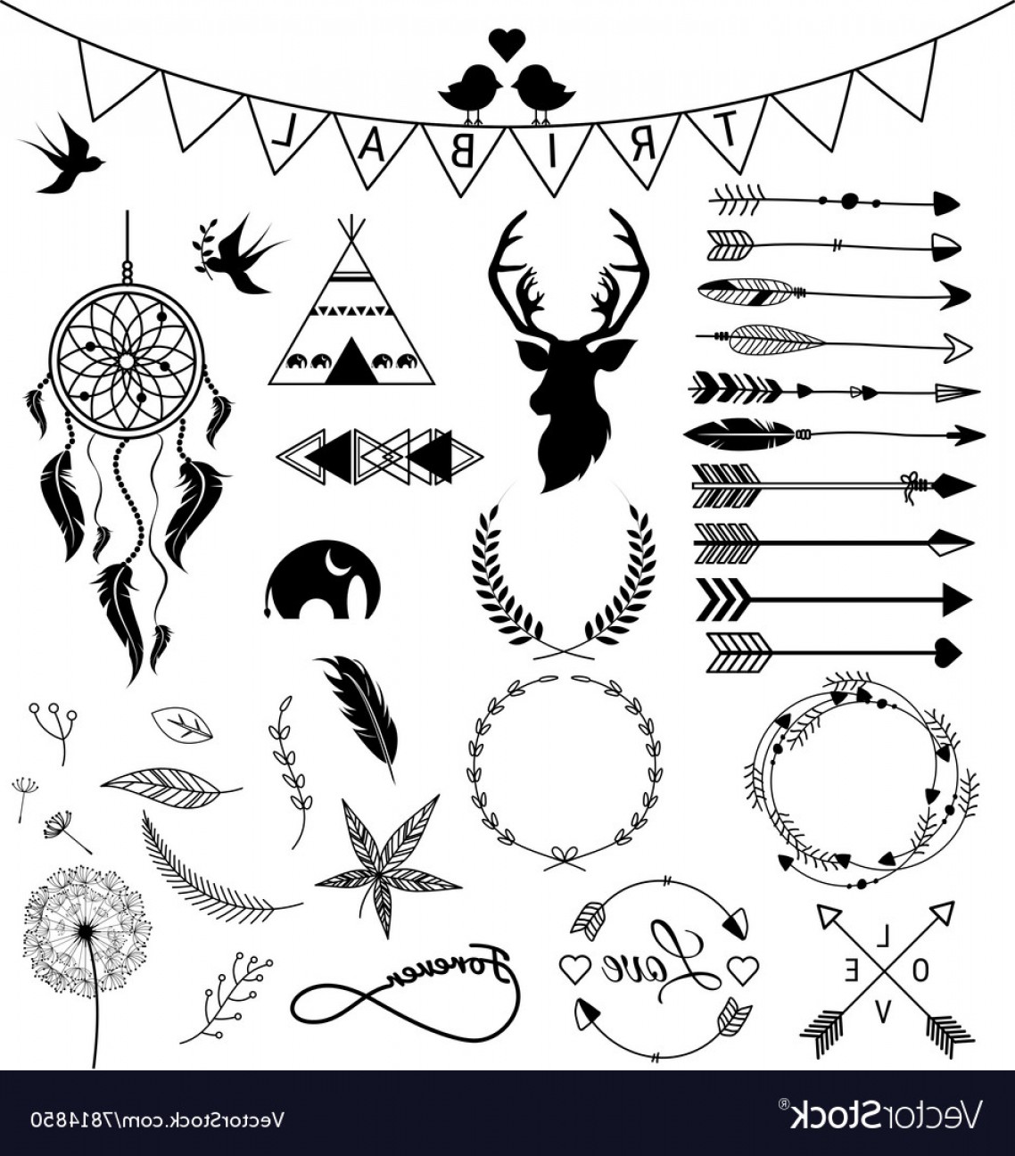 Round Tribal Arrow Vector Hoodamathrun 1138x1296 Round Tribal Arrow Vector Hoodamathrun