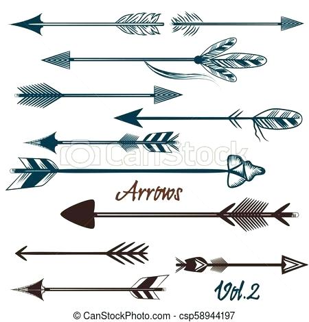 Tribal Arrows Collection Of Vector For Curved Arrow Clipart 450x470 Tribal Arrows Collection Of Vector For Curved Arrow Clipart