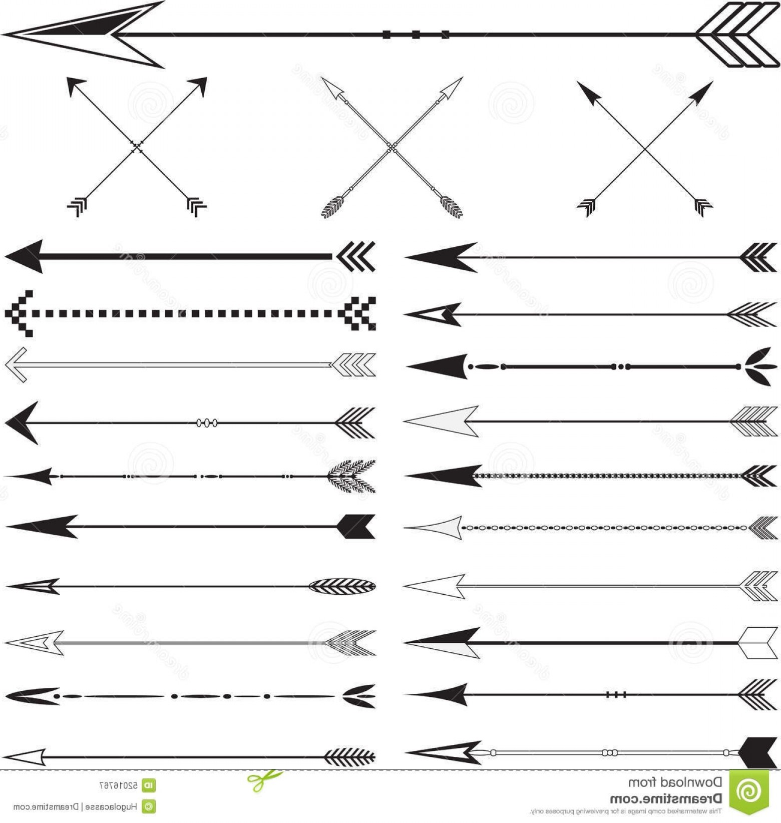 Tribal Arrow Vector at Vectorified.com | Collection of Tribal Arrow ...