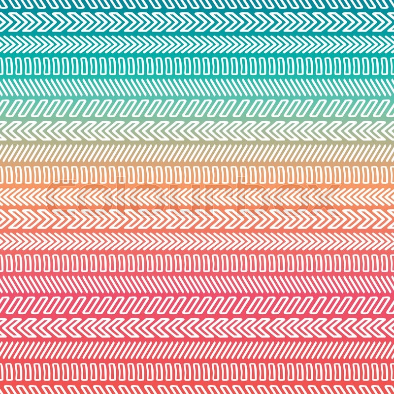 800x800 Hand Drawn Geometric Ethnic Tribal Stock Vector Colourbox