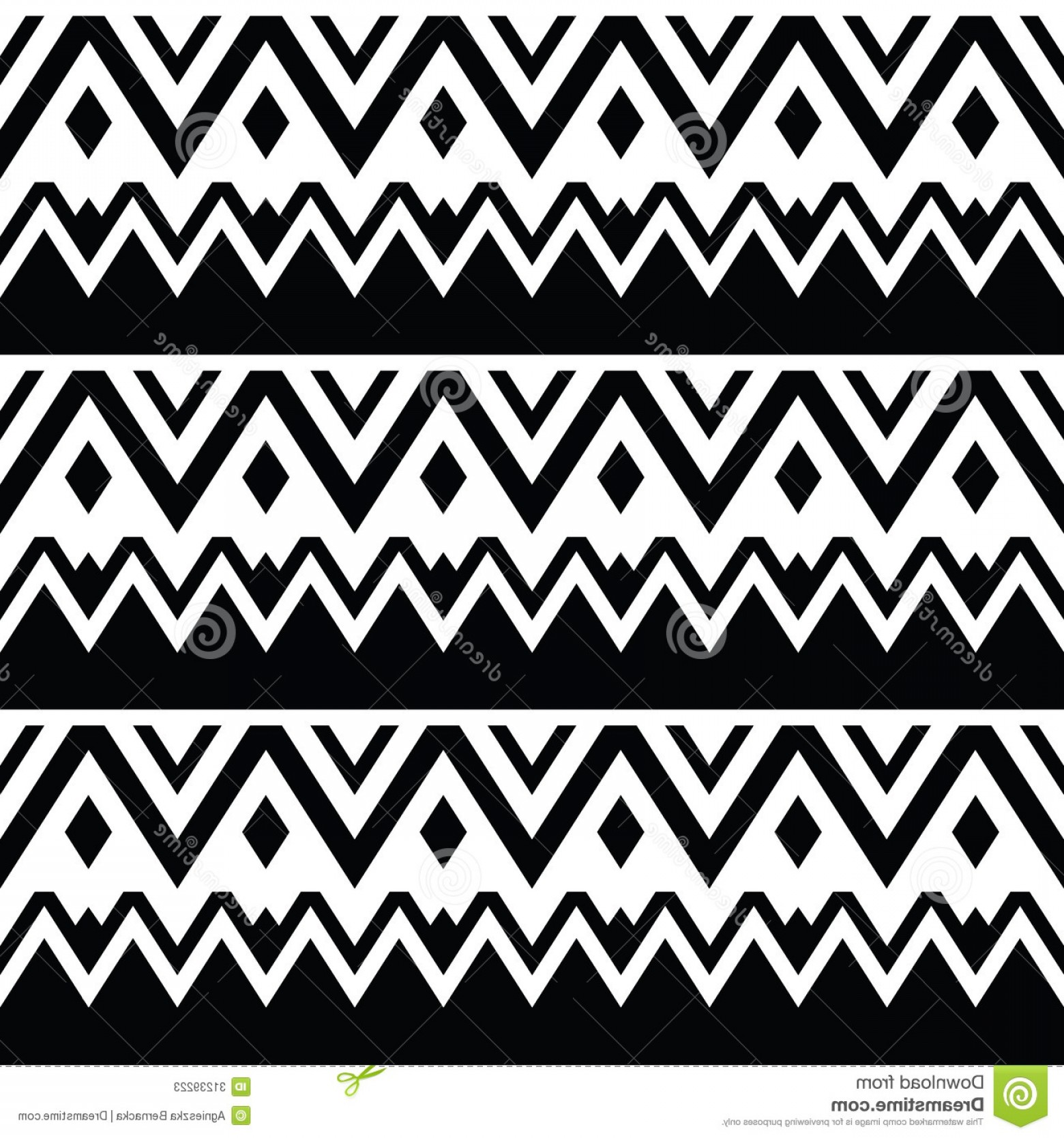 1560x1668 Stock Photos Aztec Seamless Pattern Tribal Black White Background