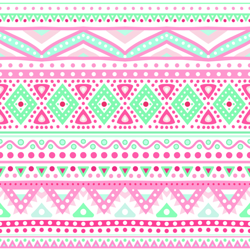 500x500 Tribal Decorative Pattern Backgrounds Vector Free Download