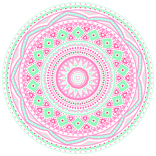 500x500 Tribal Decorative Pattern Backgrounds Vector Free Download