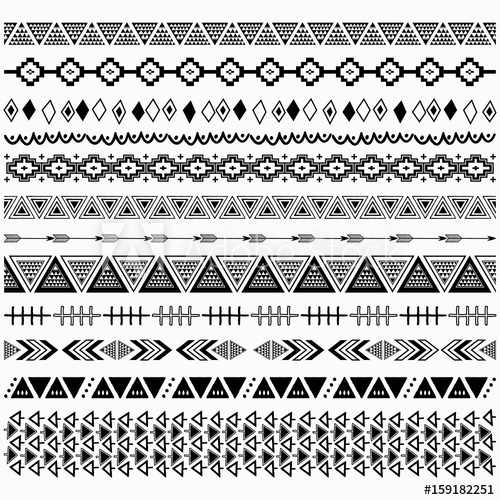 Tribal Border Vector at Vectorified.com | Collection of Tribal Border ...