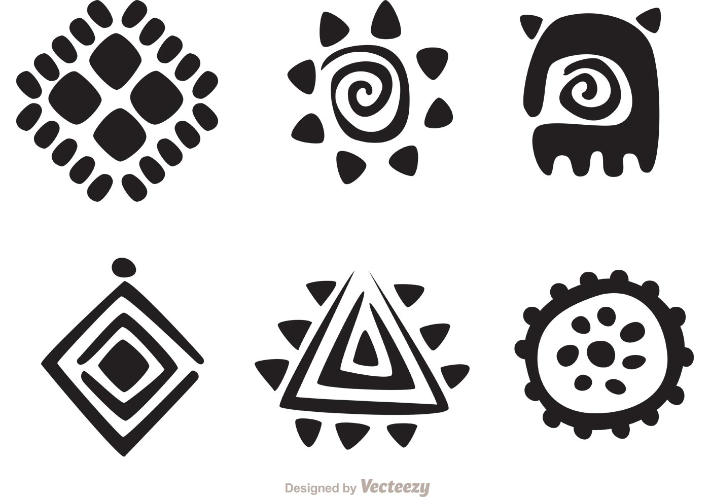 1400x980 Hawaiian Tribal Free Vector Art