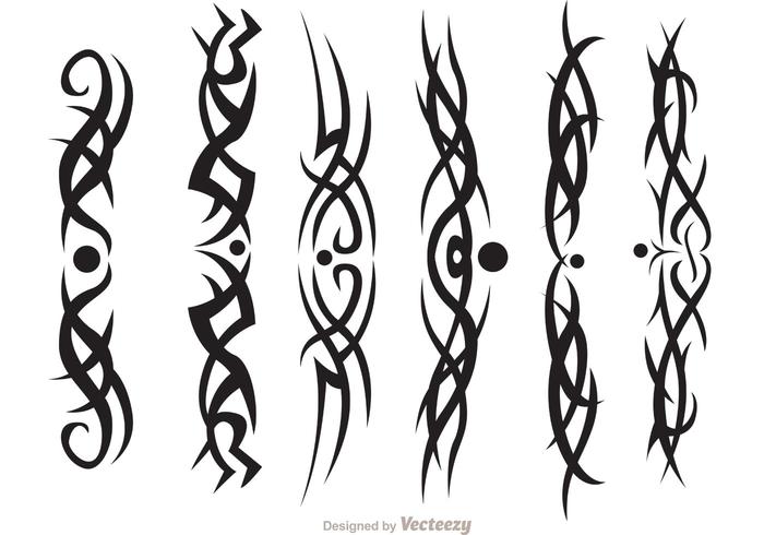 700x490 Hawaiian Tribal Vectors Pack