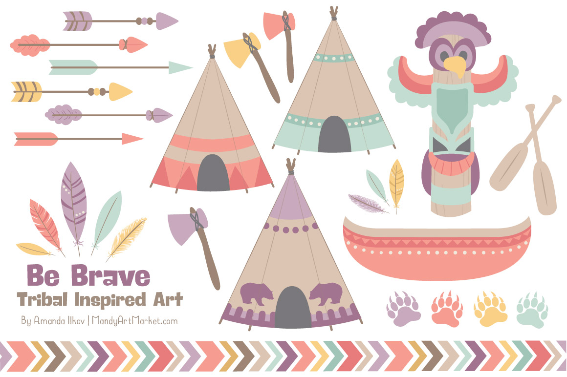 1160x772 Tribal Vector Graphics Now In Colors