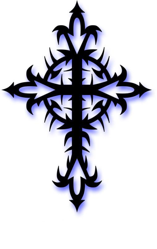 Tribal Cross Tattoo Vector Free Image 508x802 Tribal Cross Tattoo Vector Free Image