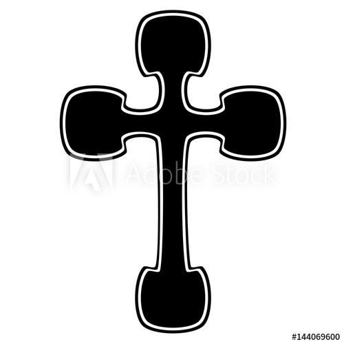 Tribal Cross Tattoo Designs And Meanings Vector Sketch 500x500 Tribal Cross Tattoo Designs And Meanings Vector Sketch