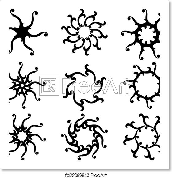 Free Art Print Of Tattoo Sun, Flame Tribal Design Tattoo Sun 561x581 Free Art Print Of Tattoo Sun, Flame Tribal Design Tattoo Sun