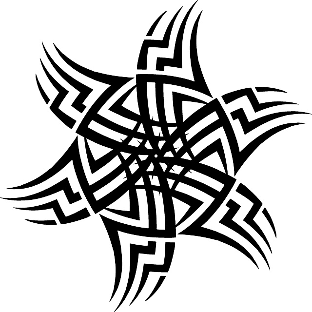Tattoo Tribal Design Element Free Vector 640x640 Tattoo Tribal Design Element Free Vector