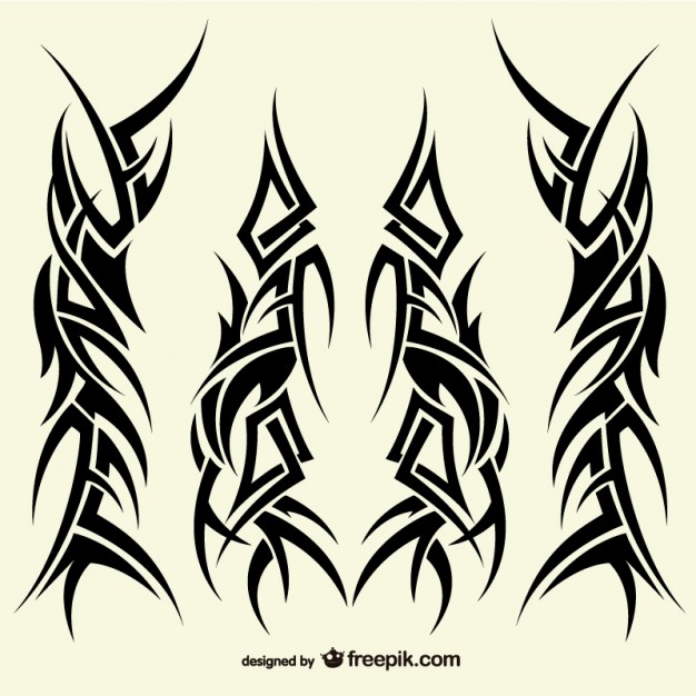 Tattoos Tribal Designs Collection Vector Free Download 626x626 Tattoos Tribal Designs Collection Vector Free Download