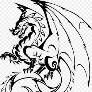 Png Drawing Chinese Dragon Japanese Dragon Tribal Drag Studiogrfx 300x300 Png Drawing Chinese Dragon Japanese Dragon Tribal Drag Studiogrfx