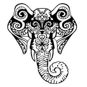 300x300 Huge Collection Of 'elephant Tribal Drawing' Download More Than