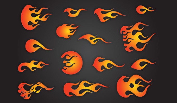 680x395 Tribal Fire Vectors Vectorish