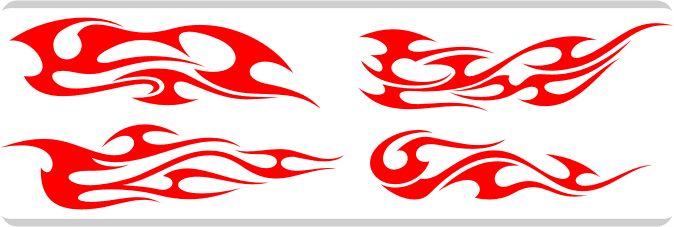 674x227 Tribal Flames Clipart Details, Free Tribal Designs
