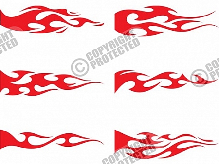 450x338 Tribal Flames Vector Art Images