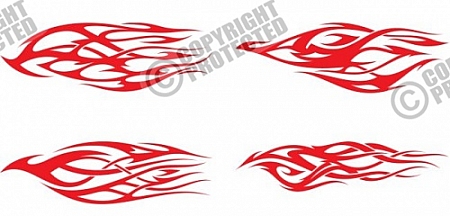 Tribal Flames Vector at Vectorified.com | Collection of Tribal Flames ...