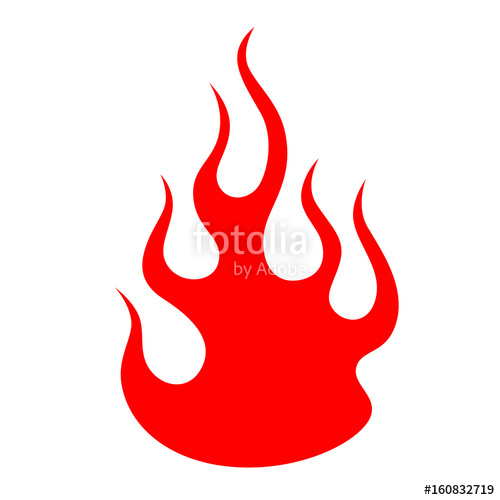 500x500 Flame Vector Fire Colored Tribal Flames It Can Be Used