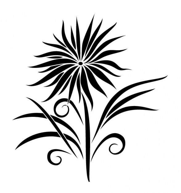 Tribal Flower Vector At Vectorified Com Collection Of Tribal Flower   Tribal Flower Vector 29 